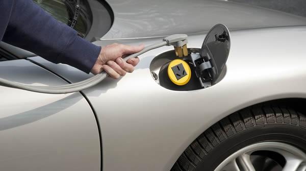 Plugging in an Electric Vehicle